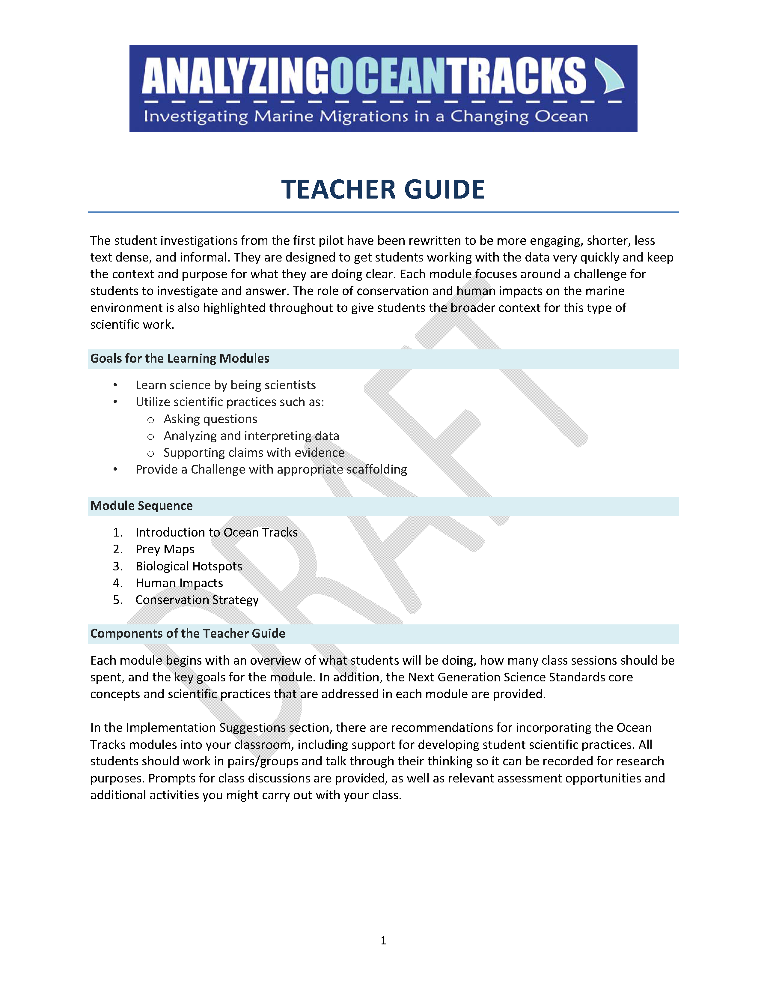 Teacher Guide